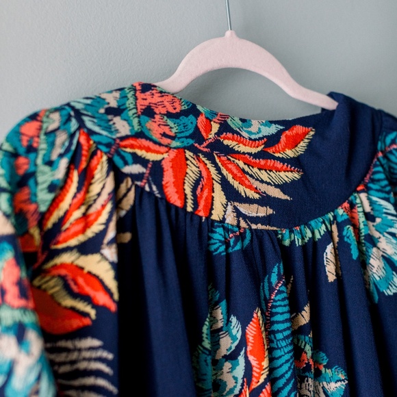 Women's - Open Front - Midi Length - Boho Kaftan Cardigan - Size Small - Picture 7 of 10